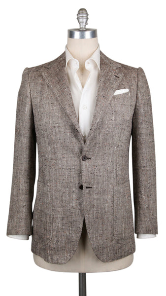 Luigi Borrelli Brown Wool Sportcoat - (LBSPT165630) - Parent