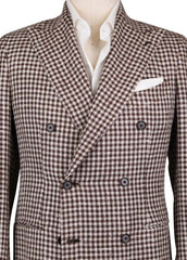 Luigi Borrelli Brown Silk Blend Sportcoat - (LBSPTC163161) - Parent