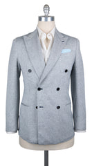 Luigi Borrelli Light Blue Wool Fancy Sportcoat - 42/52 - (LBSPT174870)