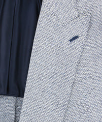 Luigi Borrelli Light Blue Wool Fancy Sportcoat - (LBSPT174870) - Parent