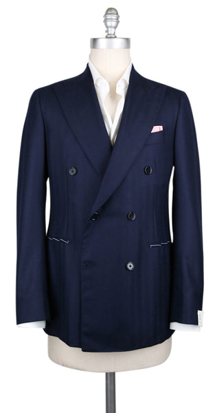 Luigi Borrelli Midnight Navy Blue Sportcoat - (LBSPT204570) - Parent