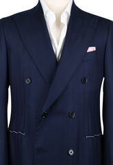 Luigi Borrelli Midnight Navy Blue Sportcoat - (LBSPT204570) - Parent