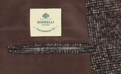 Luigi Borrelli Brown Alpaca Plaid Sportcoat - (LBSPT212260) - Parent