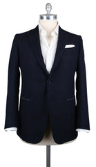 Luigi Borrelli Midnight Navy Blue Sportcoat - 44/54 - (LBSPT130371X)