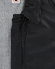 Luigi Borrelli Black Leather Solid Jacket - (OW3121G131090) - Parent