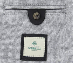 Luigi Borrelli Black Leather Solid Jacket - (OW3121G131090) - Parent