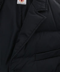 Luigi Borrelli Black Nylon Solid Puffer - (LB720175) - Parent