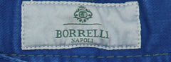 Luigi Borrelli Blue Solid Pants - Super Slim - 33/49 - (PAR40510551)