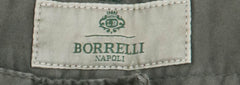 Luigi Borrelli Olive Green Pants - Super Slim - 40/56 - (PARCOTOGRN)