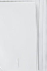 Luigi Borrelli White Tuxedo Shirt - Pleated Bib - Full - (LBTUXX3) - Parent