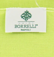 Luigi Borrelli Green Solid Long Scarf - 68" x 27" - (LBSS12183)