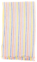 Luigi Borrelli Multi-Colored Striped Long Scarf - 76" x 27" - (LBSS12160)