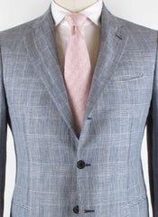 Luigi Borrelli Navy Blue Suit 40/50