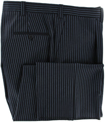 Luigi Borrelli Navy Blue Suit 54/64