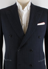 Luigi Borrelli Navy Blue Sportcoat 42/52