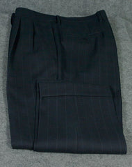 New Stile Latino Navy Blue Suit – Size: 40 US / 50 EU