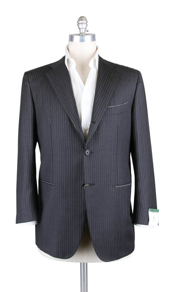 New Luigi Borrelli Gray Sportcoat – Size: 44 US / 54 EU