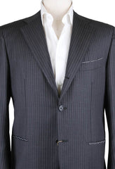 New Luigi Borrelli Gray Sportcoat – Size: 44 US / 54 EU