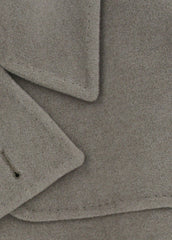 Luigi Borrelli Light Brown Solid Coat - 6 x 2 - Size L (US) / 52 (EU)