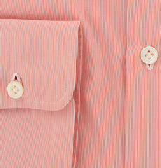 Luigi Borrelli Orange Striped Cotton Shirt - Extra Slim - (TD) - Parent