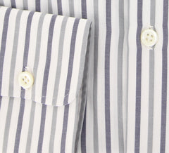 Luigi Borrelli Gray Striped Cotton Shirt - Extra Slim - (TL) - Parent