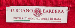 Luciano Barbera Red Sweater - V-Neck - (1096965307745) - Parent