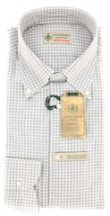 Borrelli Light Gray Shirt - Extra Slim - 15.75/40 - (EV415930VALERIO)