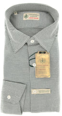 Luigi Borrelli Green Shirt - Extra Slim - XXL/XXL - (MA49350BENNY)