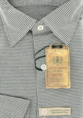 Luigi Borrelli Green Shirt - Extra Slim - XXL/XXL - (MA49350BENNY)