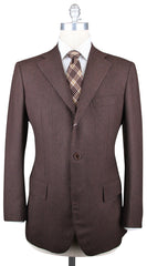 Orazio Luciano Brown Wool Suit - 40/50 - (FINTO3BOTTONI/R7)