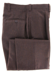 Orazio Luciano Brown Wool Suit - 40/50 - (FINTO3BOTTONI/R7)
