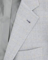 New $3600 Orazio Luciano Light Gray Wool Sportcoat - 40/50 - (2BOTTONI78249)