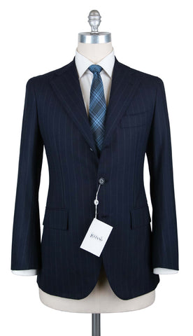 Orazio Luciano Navy Blue Suit