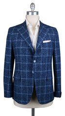Orazio Luciano Blue Wool Blend Sportcoat - (OLBLUR6X10) - Parent