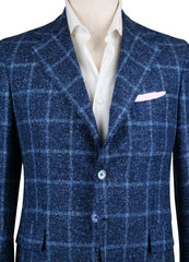 Orazio Luciano Blue Wool Blend Sportcoat - (OLBLUR6X10) - Parent