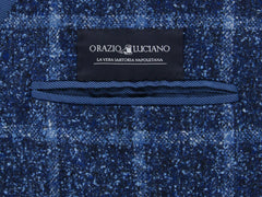 Orazio Luciano Blue Wool Blend Sportcoat - (OLBLUR6X10) - Parent