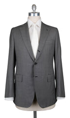 Principe d'Eleganza Gray Wool Fancy Suit - 40/50 - (VB51180192719)