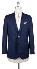 Principe d'Eleganza Navy Blue Wool Solid Sportcoat - 40/50 - (NW)