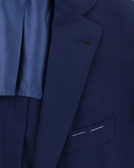 Principe d'Eleganza Navy Blue Wool Solid Sportcoat - (NW) - Parent