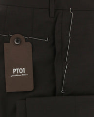 PT Pantaloni Torino Brown Pants - Extra Slim - (COJF01190) - Parent
