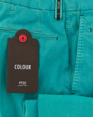 PT Pantaloni Torino Green Pants - Extra Slim - (COVTKCLM38430) - Parent
