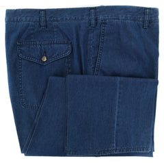 Rota Blue Solid Pants - Full - 50/66 - (1002C1430002)