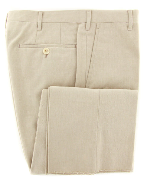 Rota Beige Solid Pants - Full - (1002C661064) - Parent