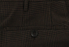 Rota Dark Brown Plaid Pants - Full - (CENTO2C667044) - Parent