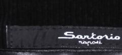 Sartorio Napoli Black Solid Wool Pants - Slim - (1193) - Parent