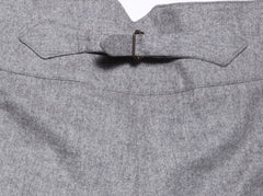 $600 Sartorio Napoli Gray Solid Wool Blend Pants - Slim - (1198) - Parent