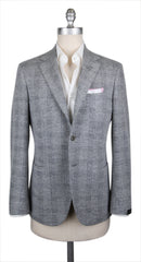 Sartorio Napoli Light Gray Plaid Sportcoat - (SA914175) - Parent