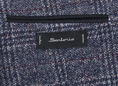 Sartorio Napoli Navy Blue Fancy Sportcoat - (SA918179) - Parent