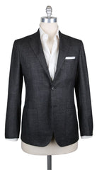 Sartorio Napoli Charcoal Gray Melange Sportcoat - 44/54 - (SA918173)