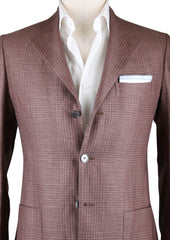 Sartorio Napoli Brown Plaid Sportcoat - 38/48 - (UGG322S410709)